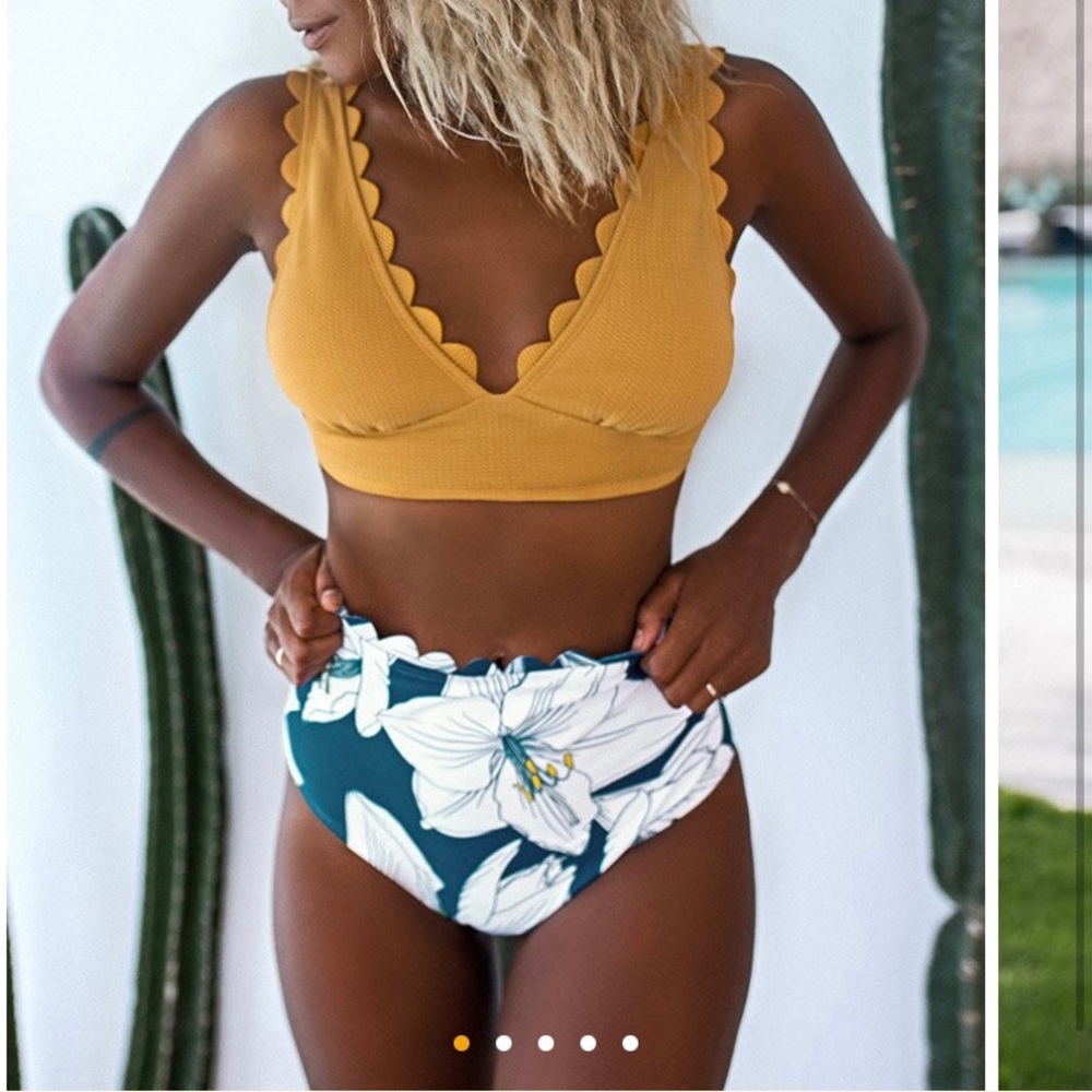 Cupshe 2 piece bathing suit